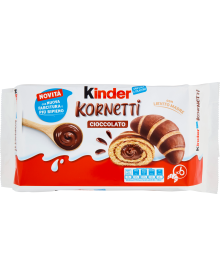 Kinder Ferrero Kornetti Ciocccolato 42 gr. x 6