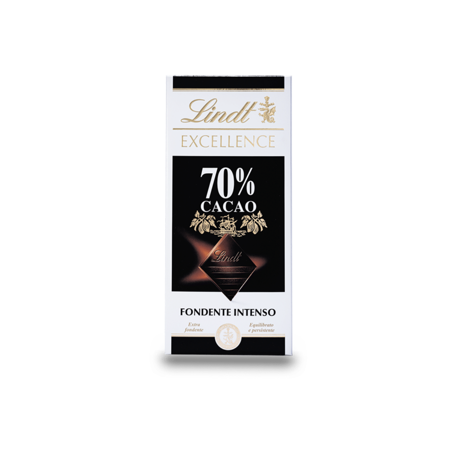 Lindt Excellence Tavoletta di cioccolato fondente al 70% 100 gr.