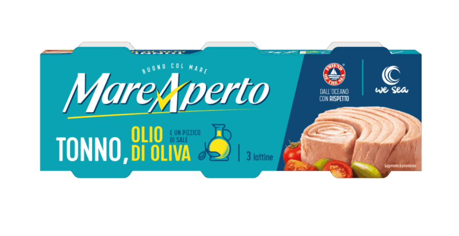 Mare Aperto Tonno all'olio di oliva 70 gr. x 3