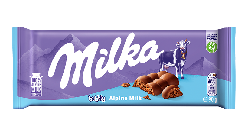 Milka Bubbly Latte 90 gr.
