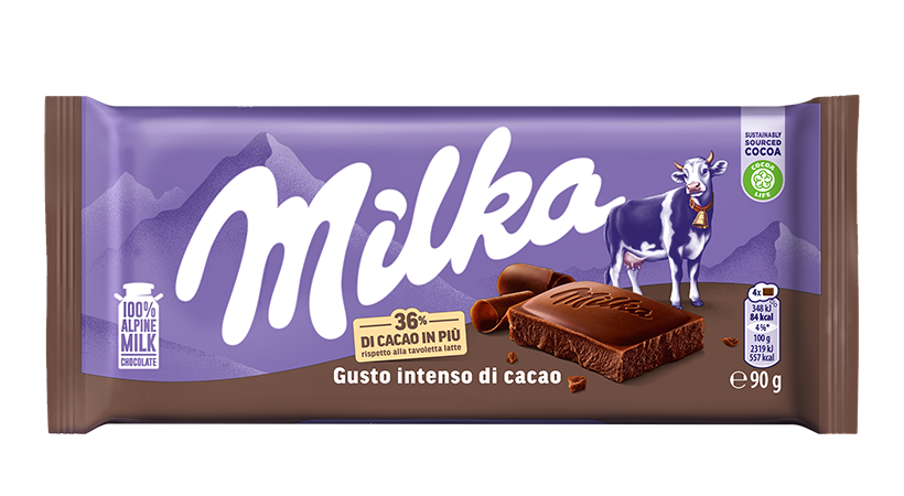 Milka Gusto intenso di cacao 100 gr.