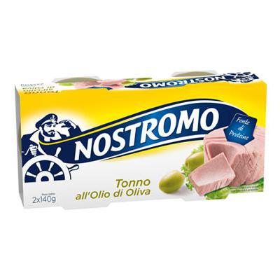 Nostromo Tonno all'olio di oliva 140 gr. x 2
