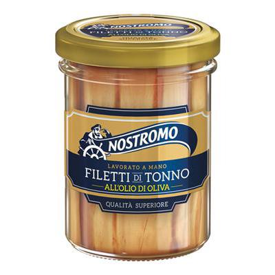 Nostromo Filetti di Tonno all'olio di oliva 180 gr.