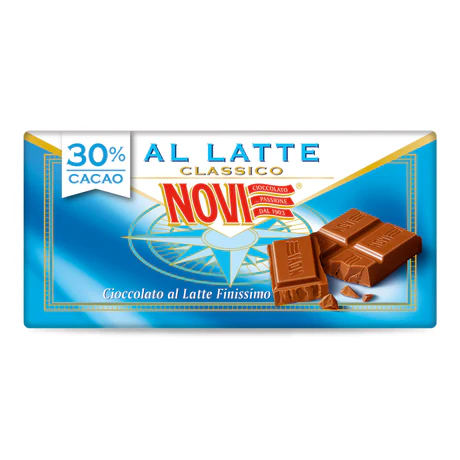 Novi Cioccolato al latte tavoletta 100 gr.