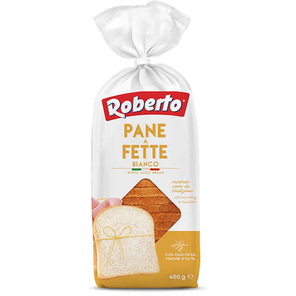 Roberto Pane Bianco a Fette gr. 400