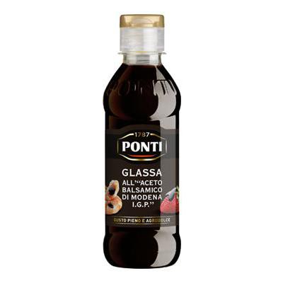 Ponti Glassa all'Aceto balsamico di Modena IGP 250 ml.