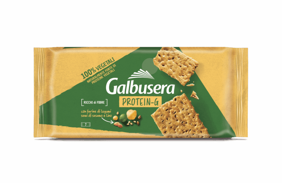 Galbusera Protein-G Crackers 100% Vegetali 280 gr.