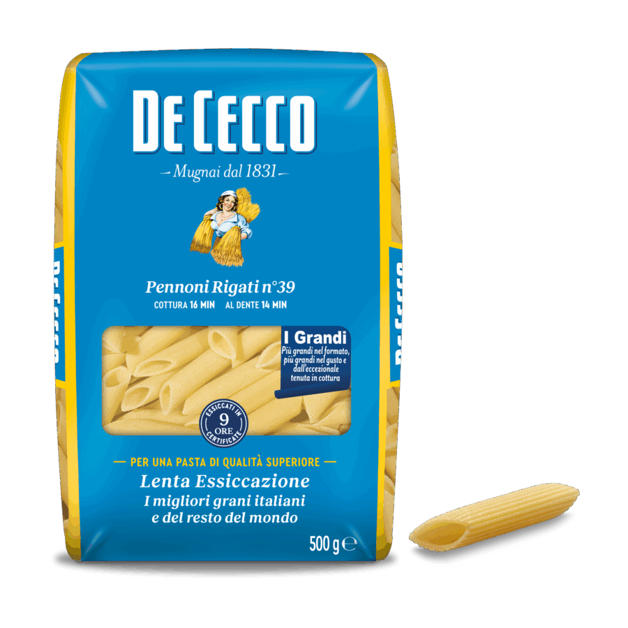 De Cecco Pennoni Rigati n°39 500 Gr