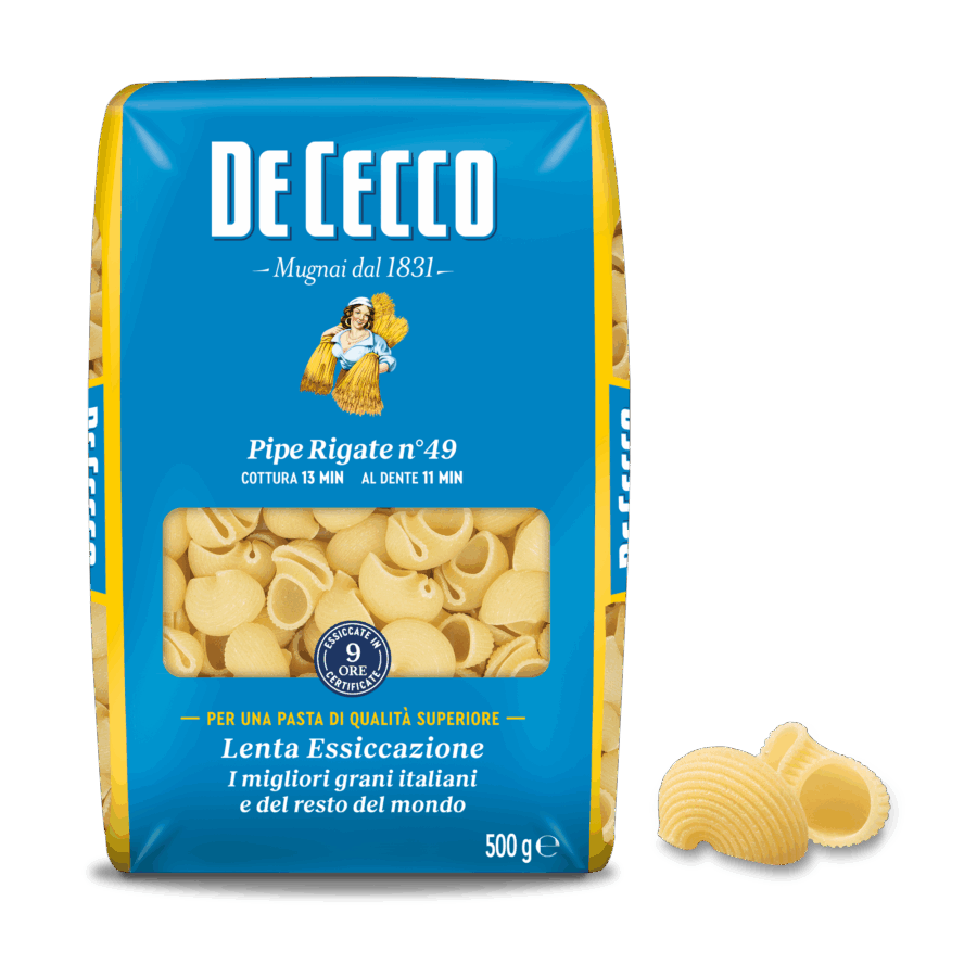 De Cecco Pipe Rigate n°49 500 Gr