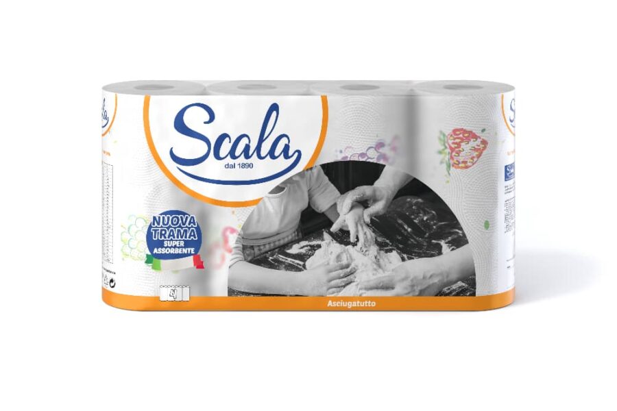 Scala Carta Casa Asciugatutto 4 Pz