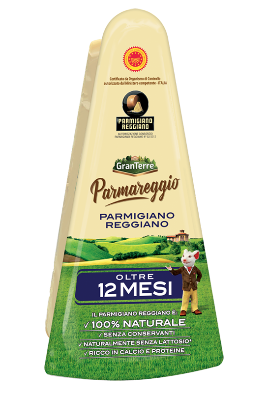 Gran Terre Parmareggio Parmigiano Reggiano DOP 12 mesi 200 gr.