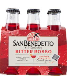 San Benedetto bitter rosso 10 cl x 6