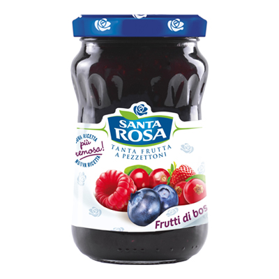 Santa Rosa Confettura Frutti di bosco 350 gr.