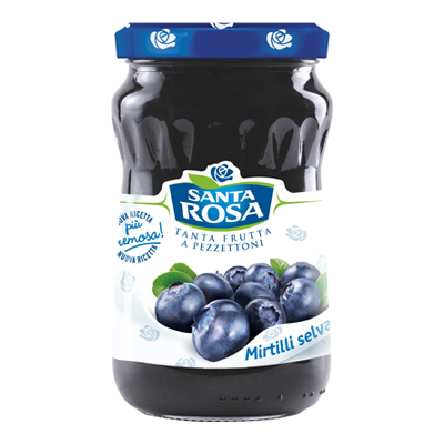 Santa Rosa Confettura Mirtilli 350 gr.