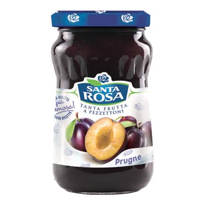 Santa Rosa Confettura Prugne 350 gr.