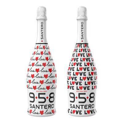 Santero 958 Love Valentine's Extra Dry 75 Cl