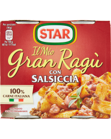 Star Gran Ragù con Salsiccia 180 gr. x 2
