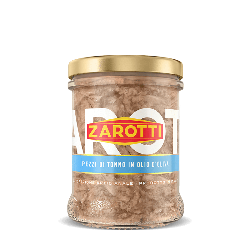 Zarotti Pezzi di Tonno in olio di oliva 200 gr.