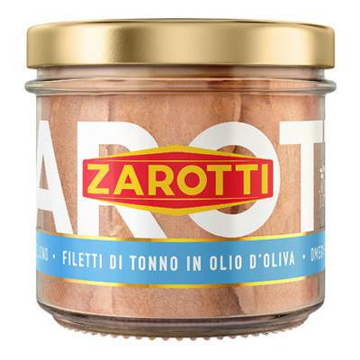 Zarotti Filetti di Tonno all'olio di oliva 110 gr.