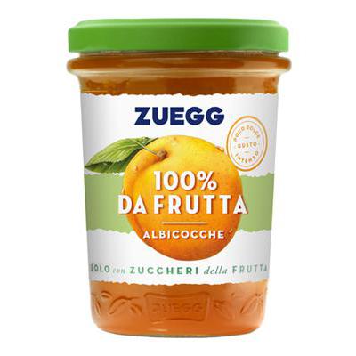 Zuegg Confettura "Zero residui 100% da frutta" Albicocche italiane 230 gr.