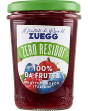 Zuegg Confettura "Zero residui 100% da frutta" Frutti di bosco italiani 230 gr.