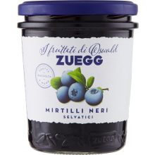 Zuegg Confettura Mirtilli neri 320 gr.