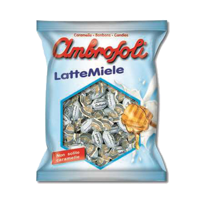 Ambrosoli caramelle latte e miele 135 gr.