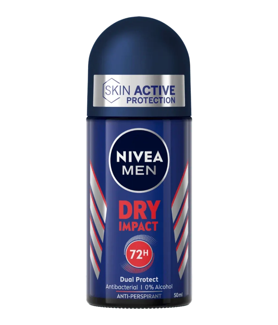 Nivea Men Deodorante Roll-On Dry Impact 50 Ml