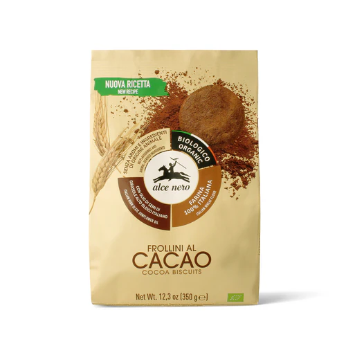 Alce Nero Frollini al Cacao Biologici 350 gr.