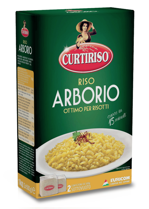 Curtiriso Riso Arborio 1 kg. (2 x 500 gr.)