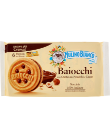 Mulino Bianco Baiocchi Cacao e Nocciola 336 gr.
