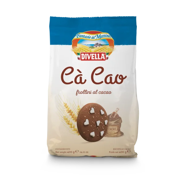 Divella Cà Cao Frollini al Cacao 400 gr.