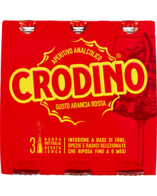 Crodino Gusto arancia rossa 17,5 cl. x 3