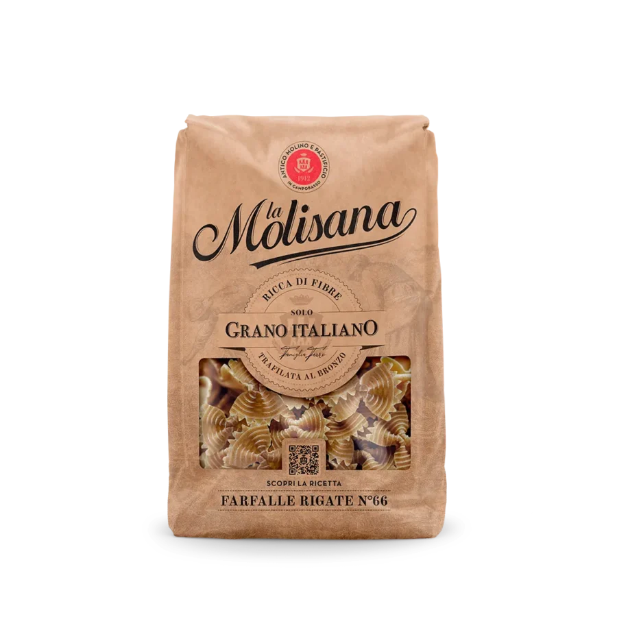 La Molisana Farfalle Integrali n°66 500 Gr