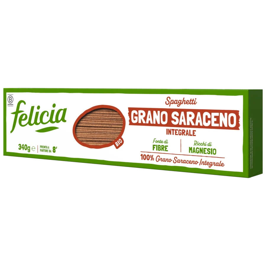 Felicia Spaghetti Pasta Bio Grano Saraceno 340 Gr