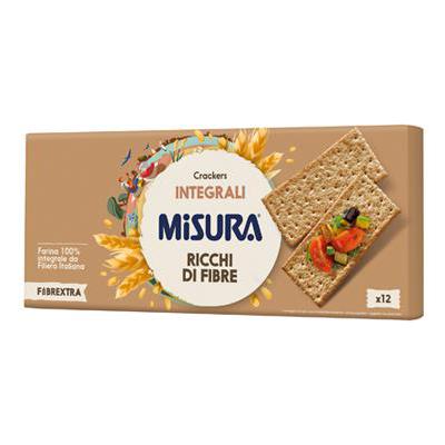 Misura Crackers Fibrextra Integrali 350 gr.