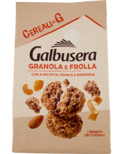 Galbusera Granola e Frolla con Albicocca, Arance e Mandorle 300 gr.