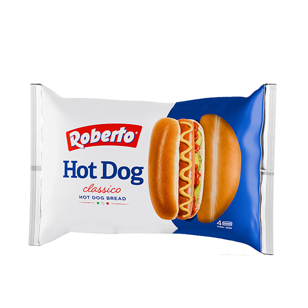 Roberto Hot Dog classico 250 gr. (4 panini)