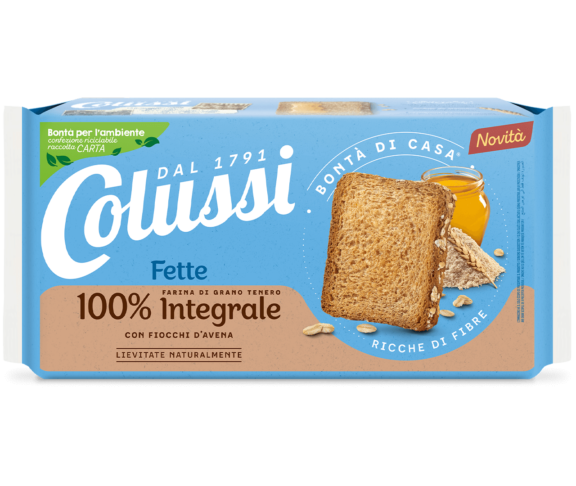 Colussi Fette biscottate integrali 425 gr.