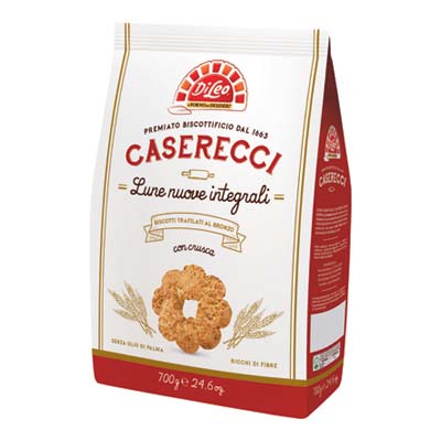 Di Leo Biscotti Caserecci Lune Nuove Integrali 700 gr.