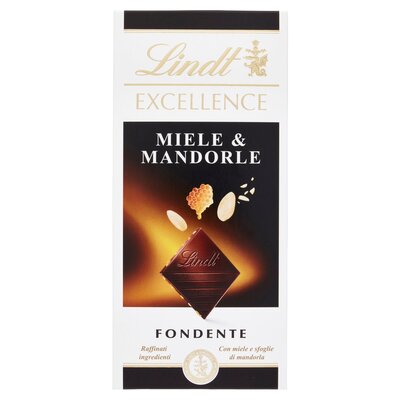 Lindt Excellence Miele e Mandorle 100 gr.