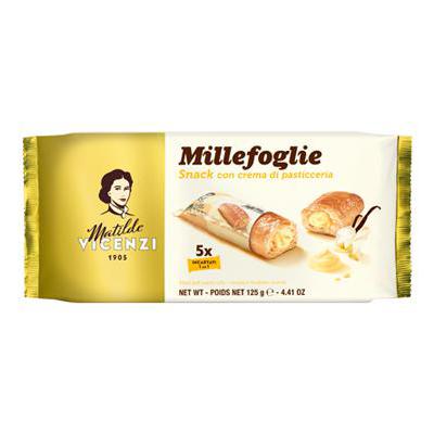 Vicenzi Minisnack Crema Pasticcera 125 gr.