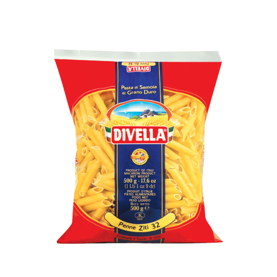 Divella Penne Ziti 500 Gr