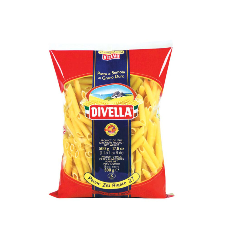Divella Penne Ziti Rigate 500 Gr