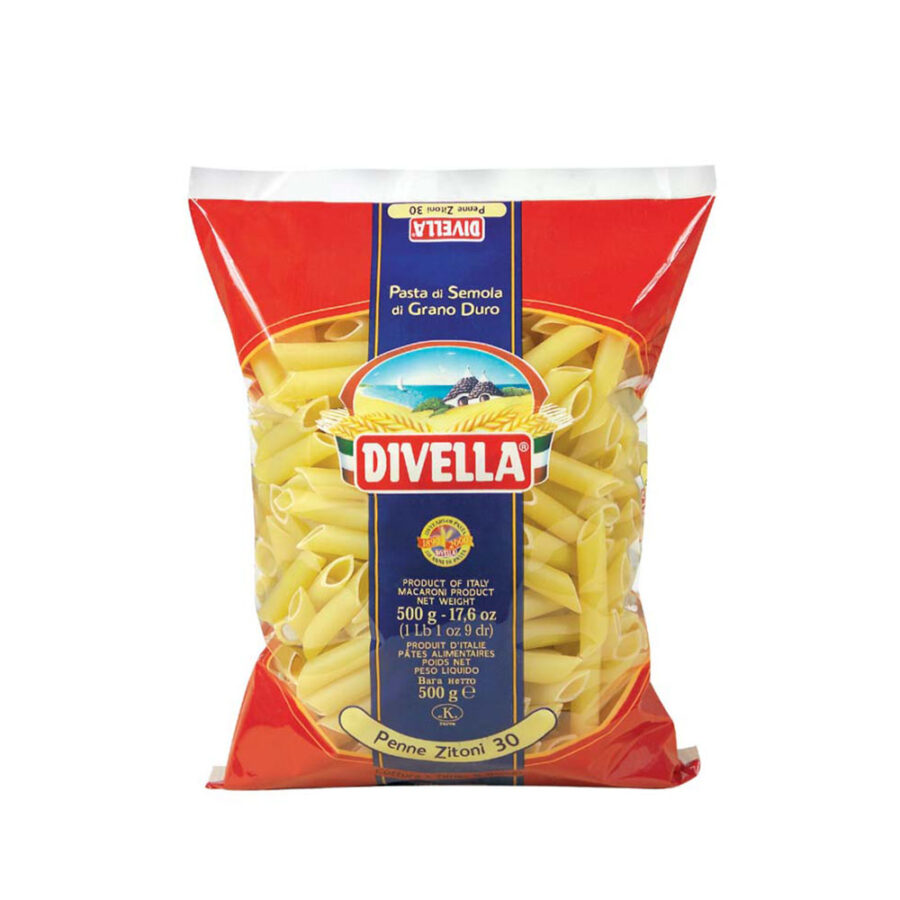 Divella Penne Zitoni 500 Gr