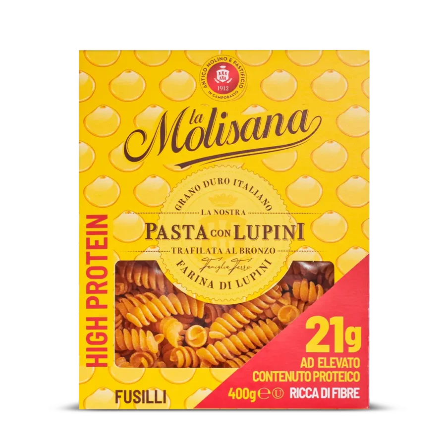 La Molisana Fusilli con Lupini 400 Gr