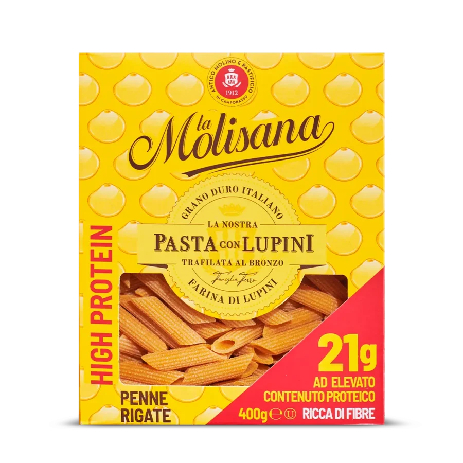 La Molisana Penne Rigate con Lupini 400 Gr