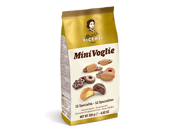 Vicenzi Minivoglie assortimento Pasticcini 250 gr.
