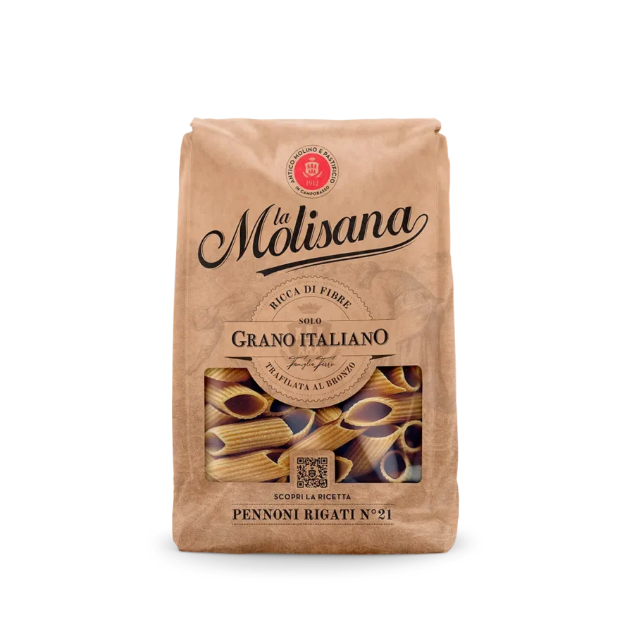 La Molisana Pennoni Rigati Integrali n°21 500 Gr