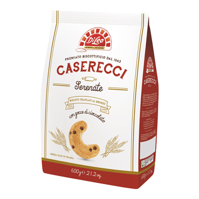 Di Leo Biscotti Caserecci Serenate con Cacao 600 gr.